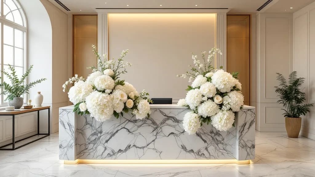 Bana Florist studio reception: 6126 Yonge Street North York