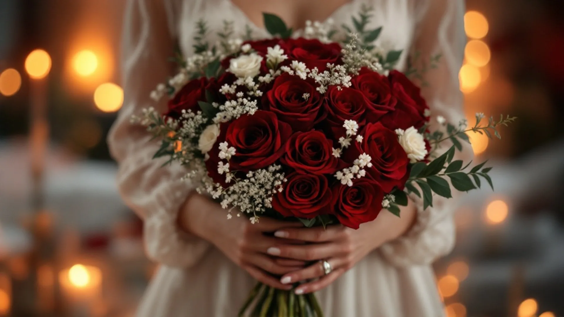 Engagement flowers by Bana Florist