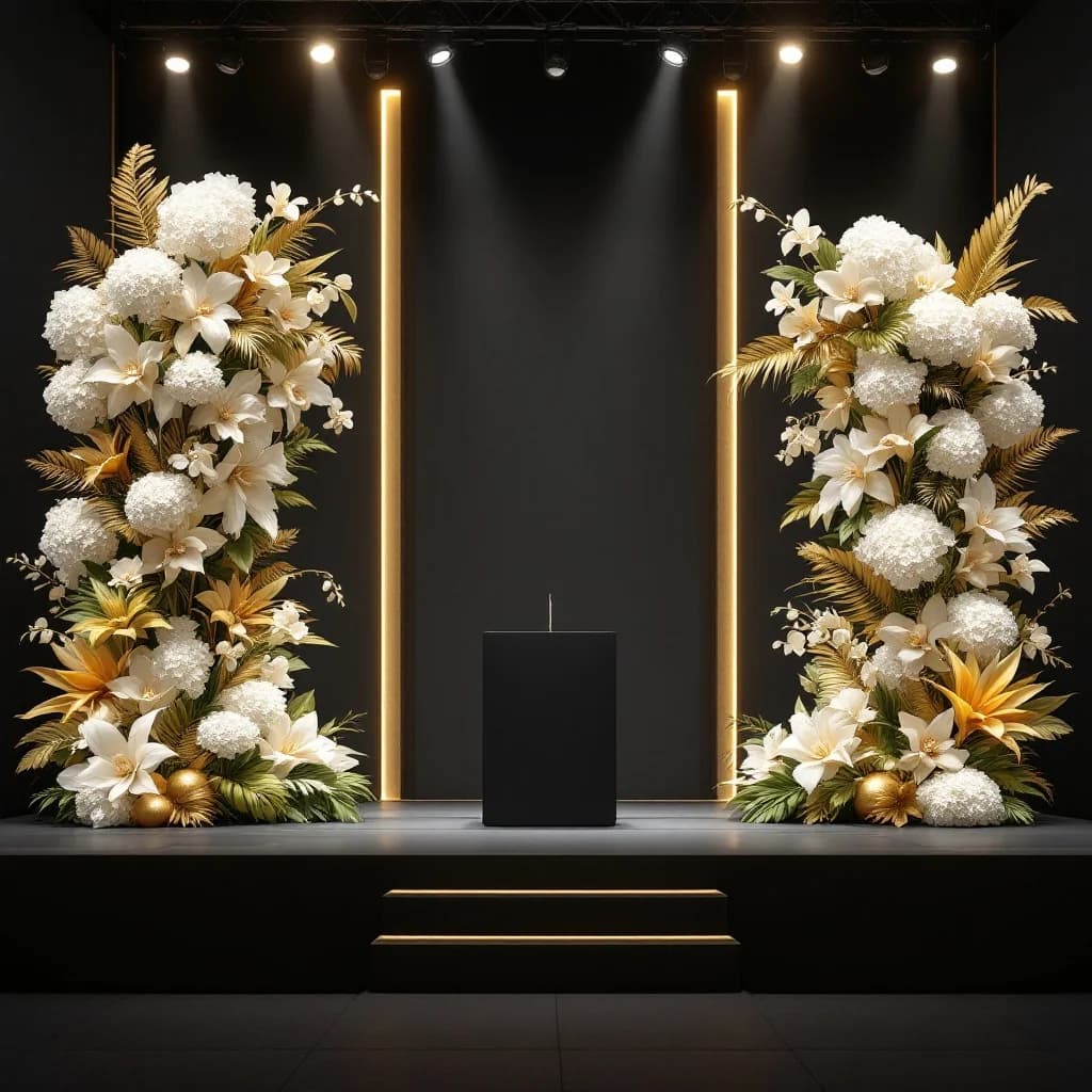 Gala event florals example 4