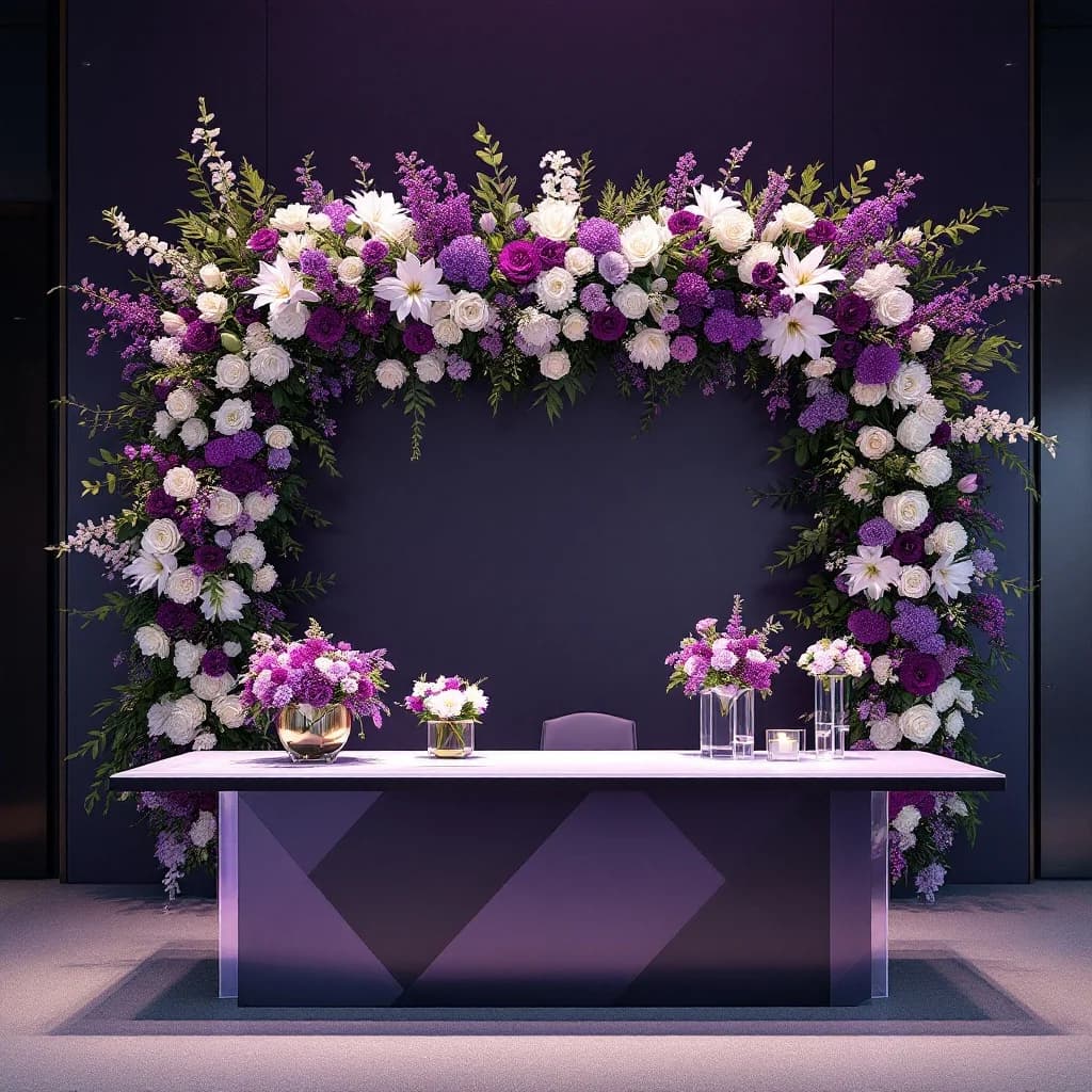 Gala event florals example 5