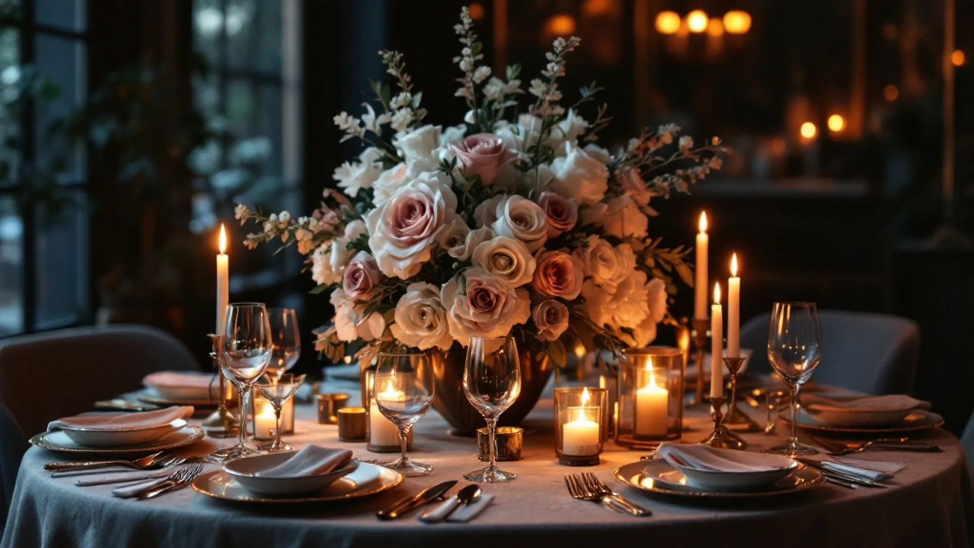 Intimate private event florals by Bana Florist Toronto