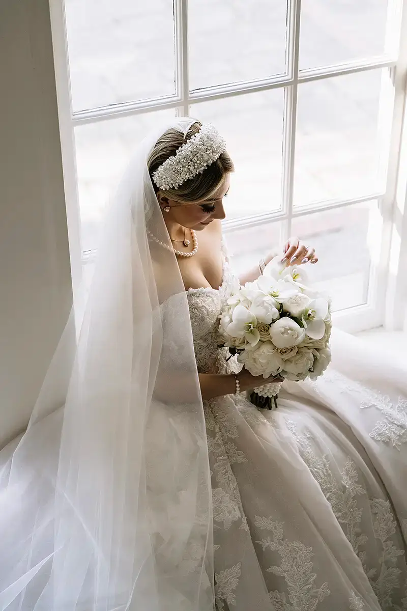 Wedding florals by Bana Florist example 2